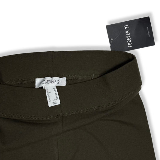 LEGGINGS VERDE OLIVO | FOREVER 21 | XS