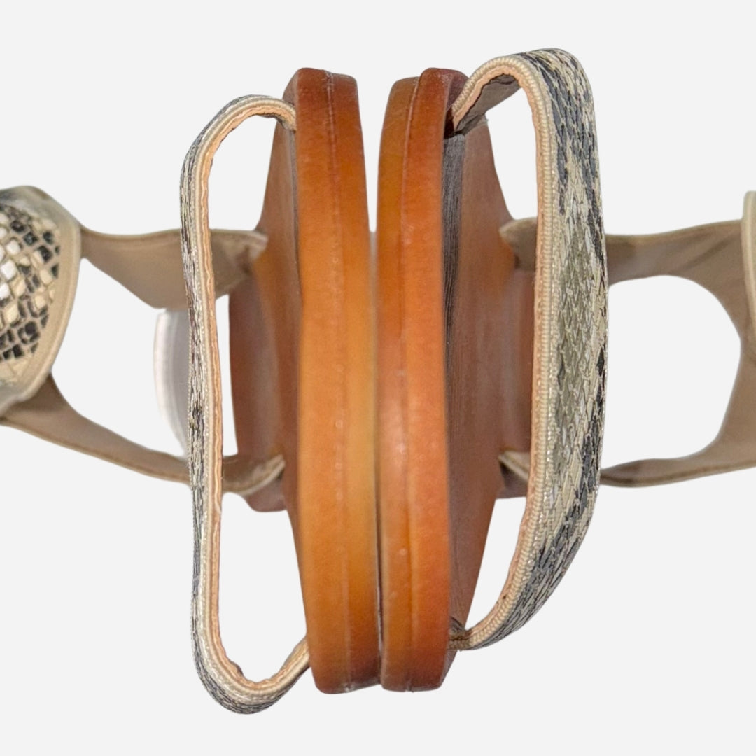 SANDALIAS DE SNAKE PRINT | ROUGE | 8.5