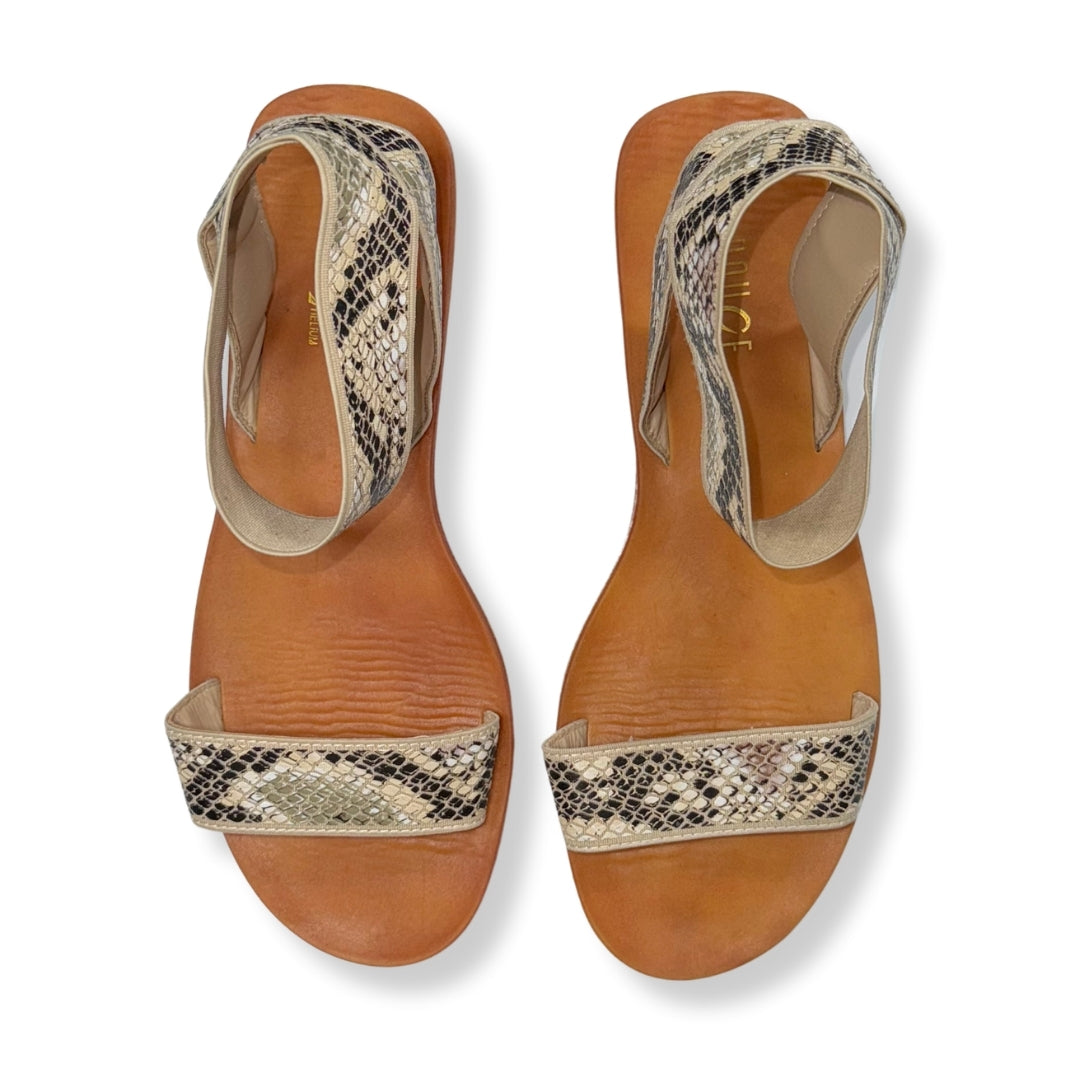 SANDALIAS DE SNAKE PRINT | ROUGE | 8.5