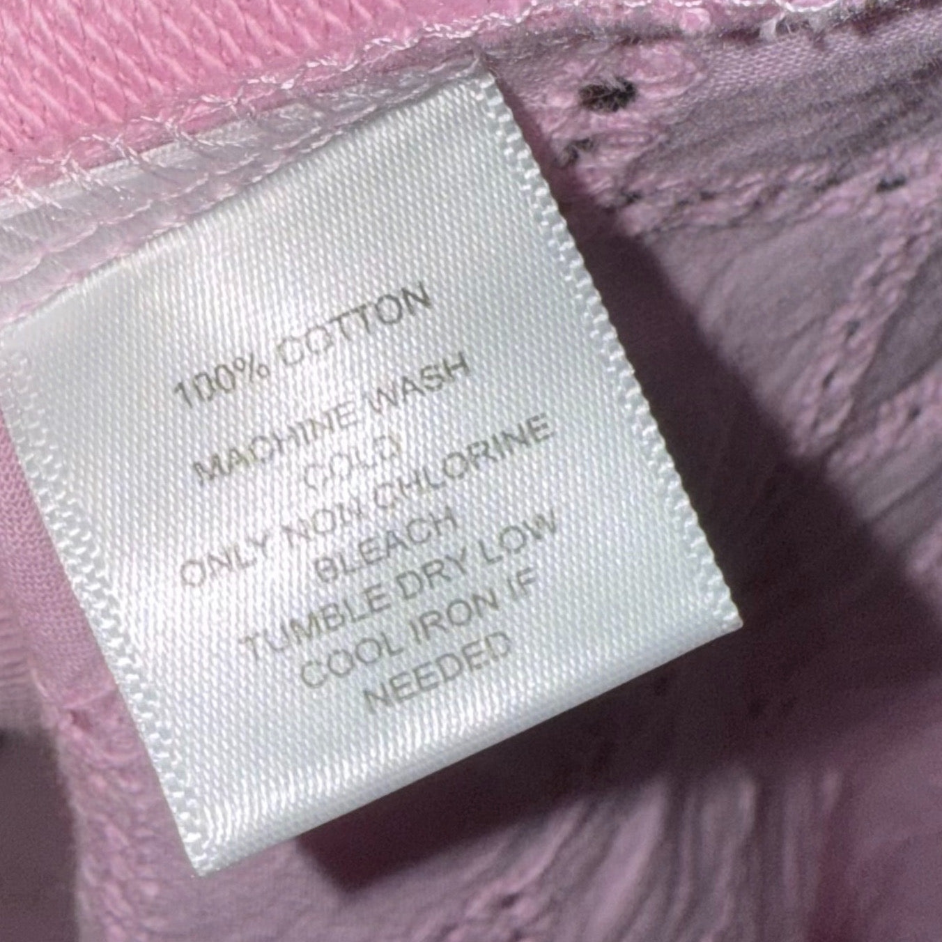 SUDADERA ROSADA CON MANGAS Y ESPALDA BORDADAS | CALLIGRAPHIE | TALLA M