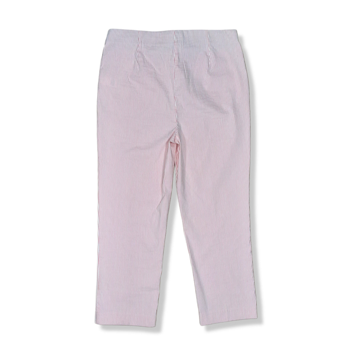 PANTALÓN CAPRI CON RAYAS ROSADAS | ELIANE ROSE | TALLA 6