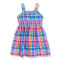 VESTIDO DE CUADROS PARA NIÑA | CAT & JACK | TALLA S (6/7)