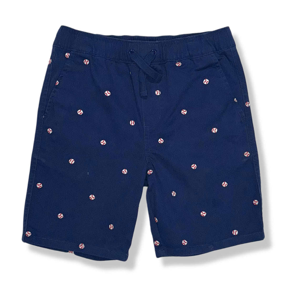 SHORTS CON ESTAMPADO DE PELOTAS DE BÉISBOL PARA NIÑO | GYMBOREE | TALLA 10