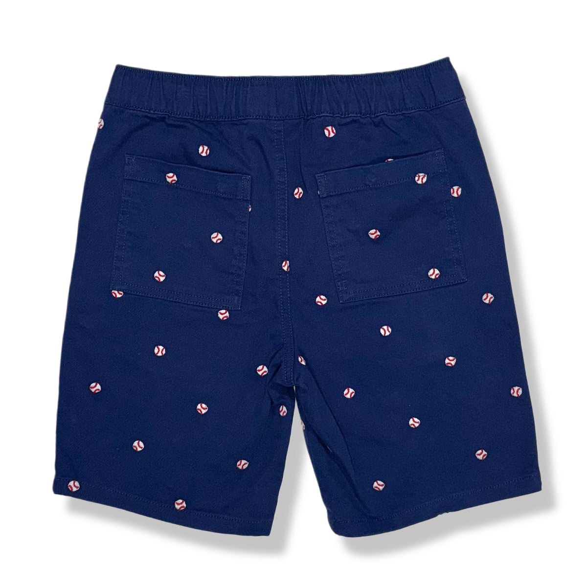 SHORTS CON ESTAMPADO DE PELOTAS DE BÉISBOL PARA NIÑO | GYMBOREE | TALLA 10