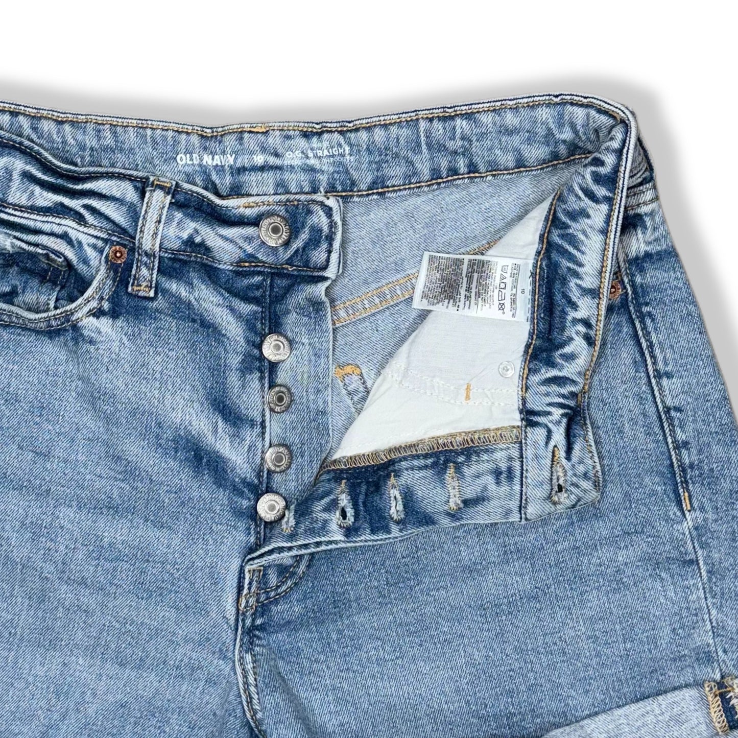 OG STRAIGHT DENIM SHORTS | OLD NAVY | 10