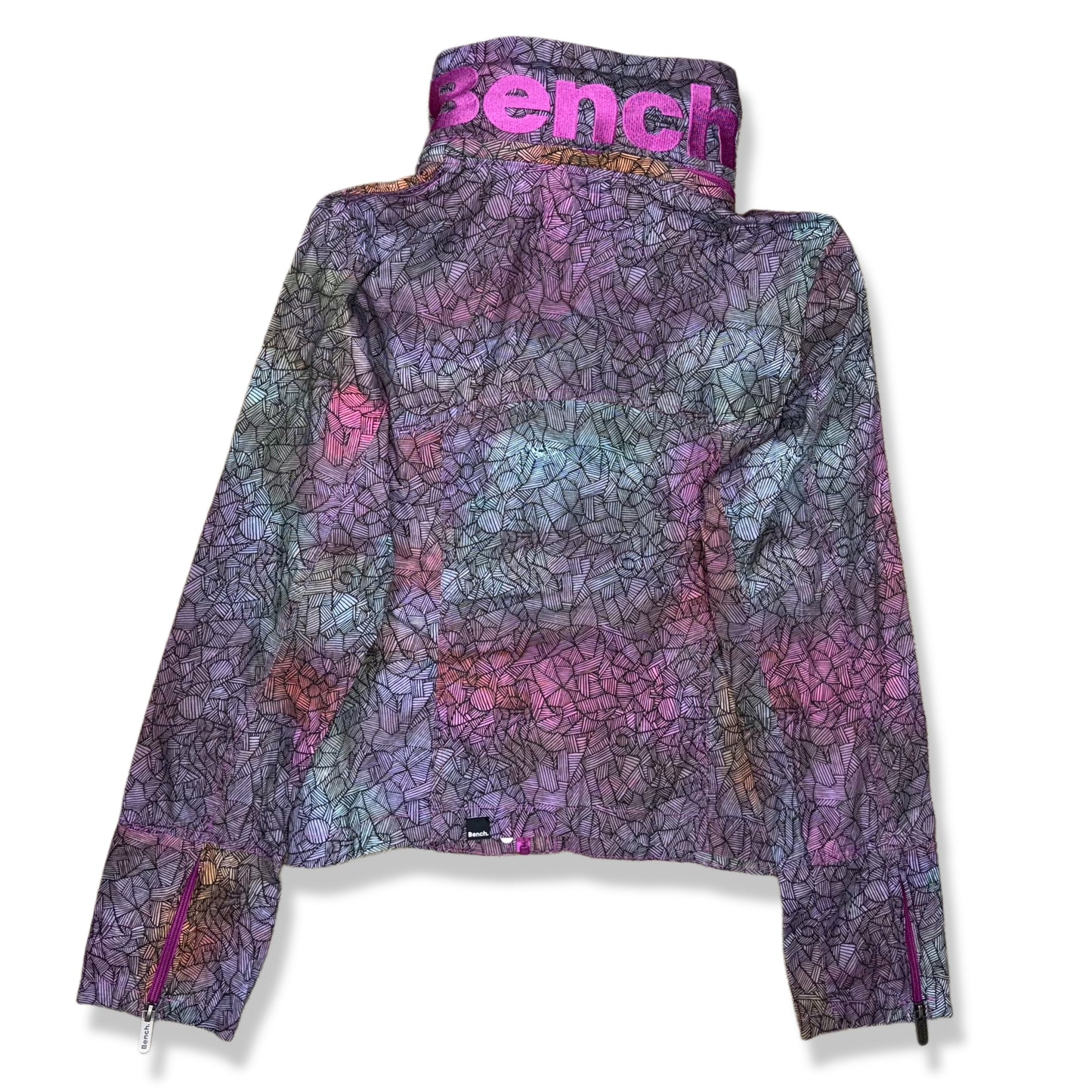 CHAQUETA IMPERMEABLE ESTAMPADA PARA NIÑAS | BENCH | TALLA XL