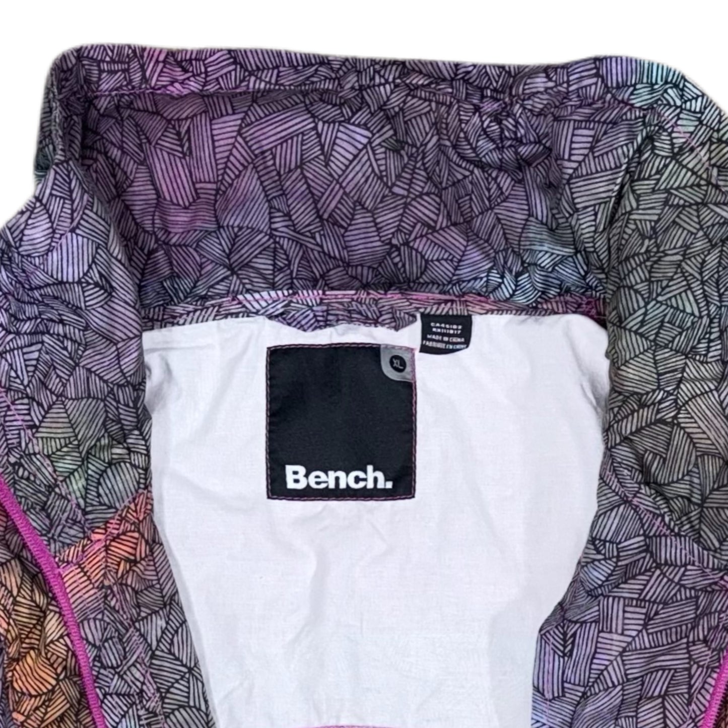 CHAQUETA IMPERMEABLE ESTAMPADA PARA NIÑAS | BENCH | TALLA XL