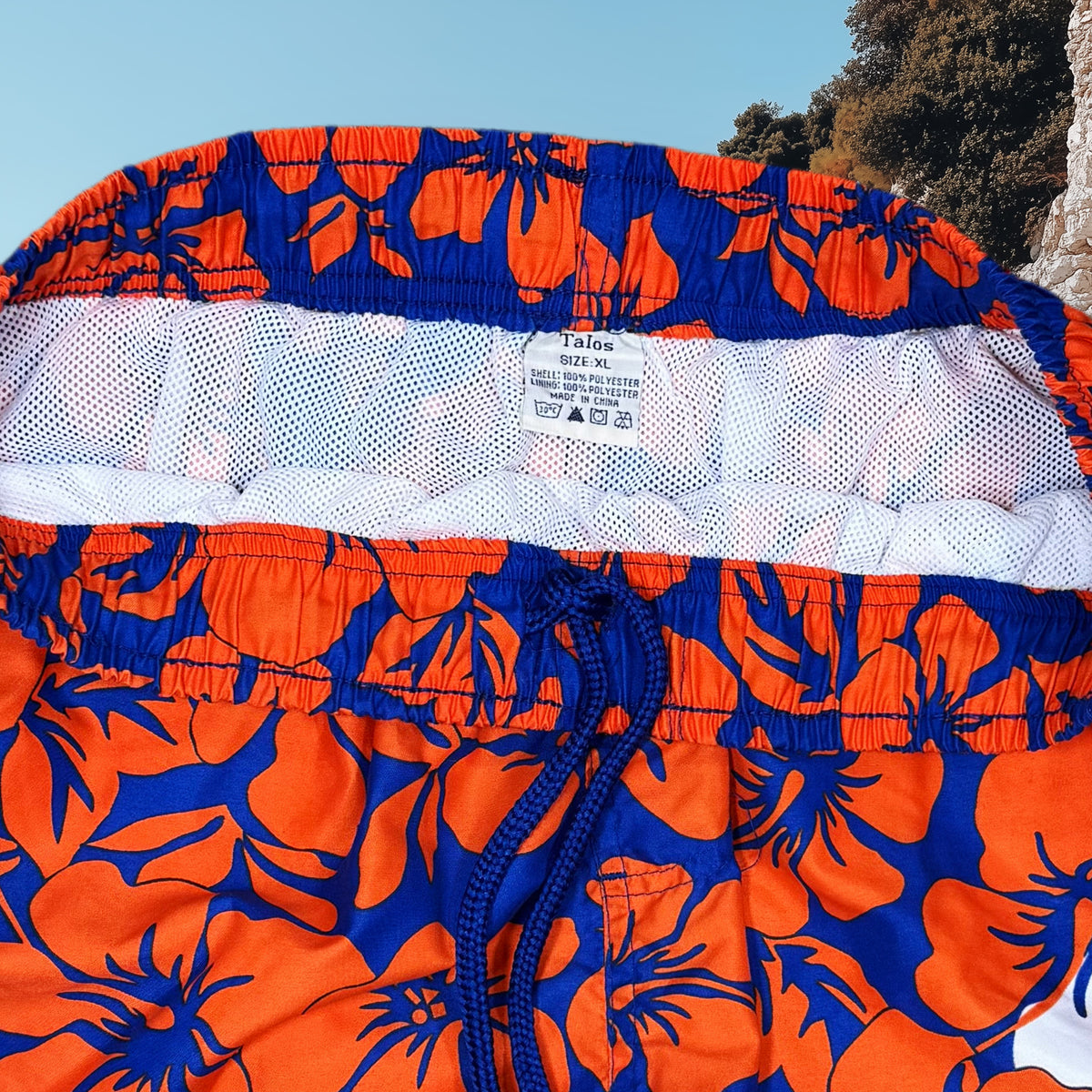 TRAJE DE BAÑO CON ESTAMPADO FLORAL | TALOS | XL