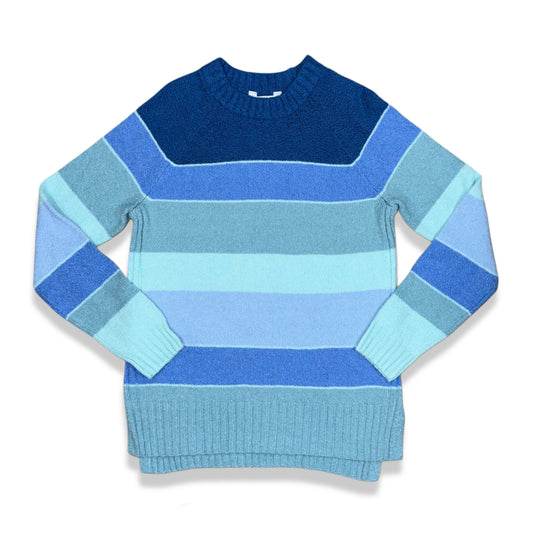 SWEATER DE RAYAS AZULES PARA MUJER | TIME AND TRU | TALLA M (8–10)