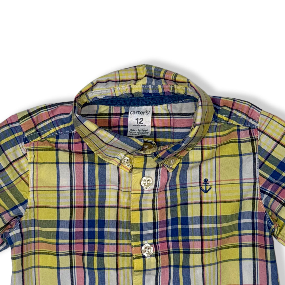 CAMISA DE CUADROS | CARTER’S | 12M