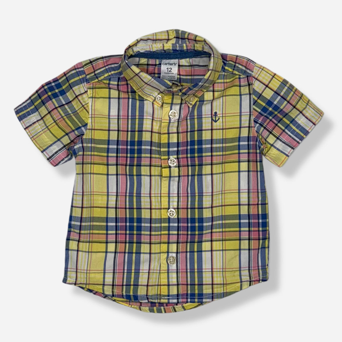 CAMISA DE CUADROS | CARTER’S | 12M