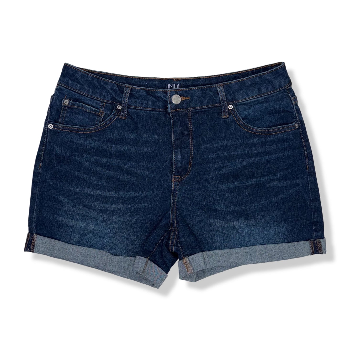 MID-RISE DENIM SHORTS | TIME AND TRU | 12
