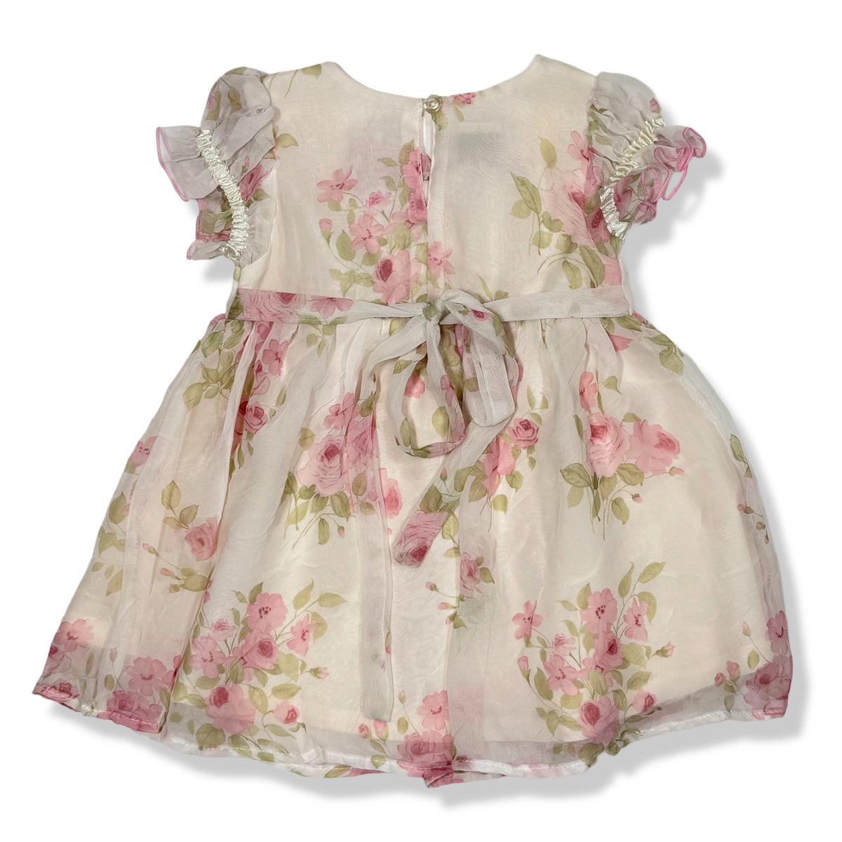 VESTIDO FLORAL PARA BEBÉ | LITTLE LINDSEY | TALLA 12 MESES