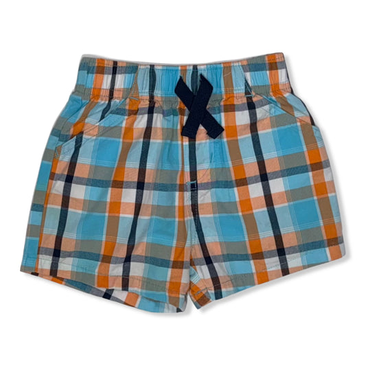 SHORTS DE CUADROS | GARANIMALS | 6-9M