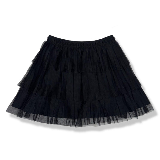 FALDA EN TUL NEGRA PARA NIÑAS | HANNA ANDERSSON | TALLA 100 (3T)