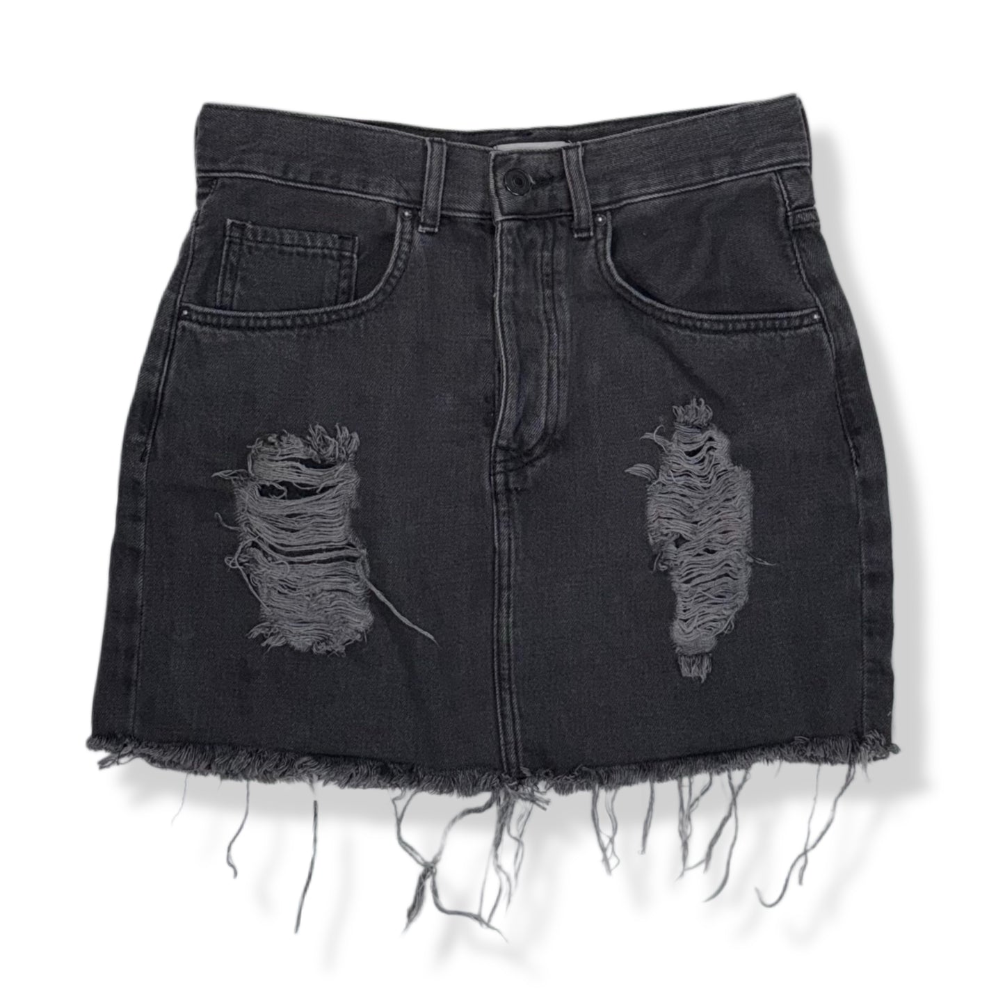FALDA DENIM NEGRA | FOREVER 21 | M