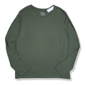 CAMISETA MANGA LARGA VERDE OLIVA | TIME AND TRU | TALLA L