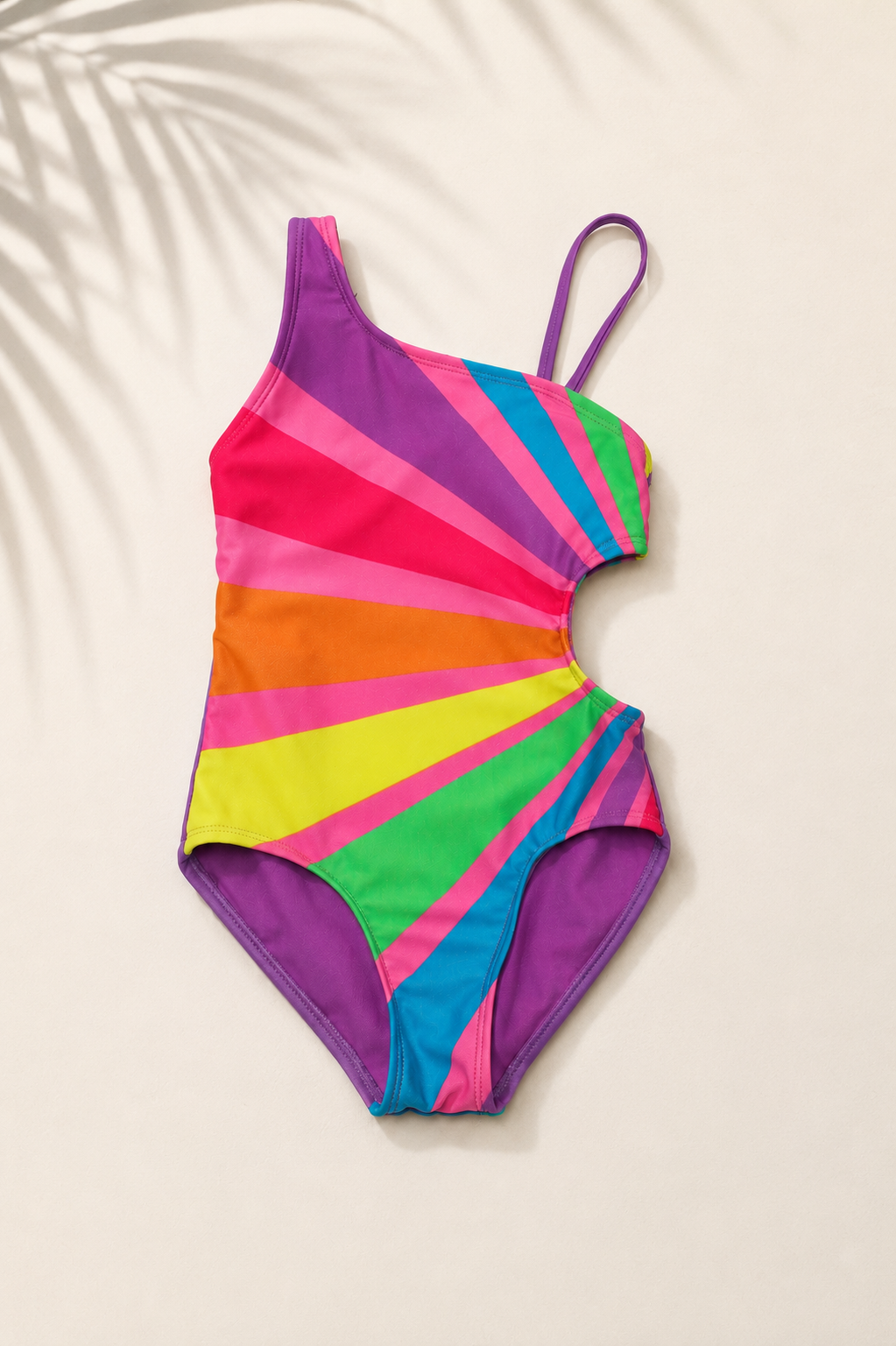 TRAJE DE BAÑO MULTICOLOR PARA NIÑA | CAT & JACK | TALLA XS (4/5)