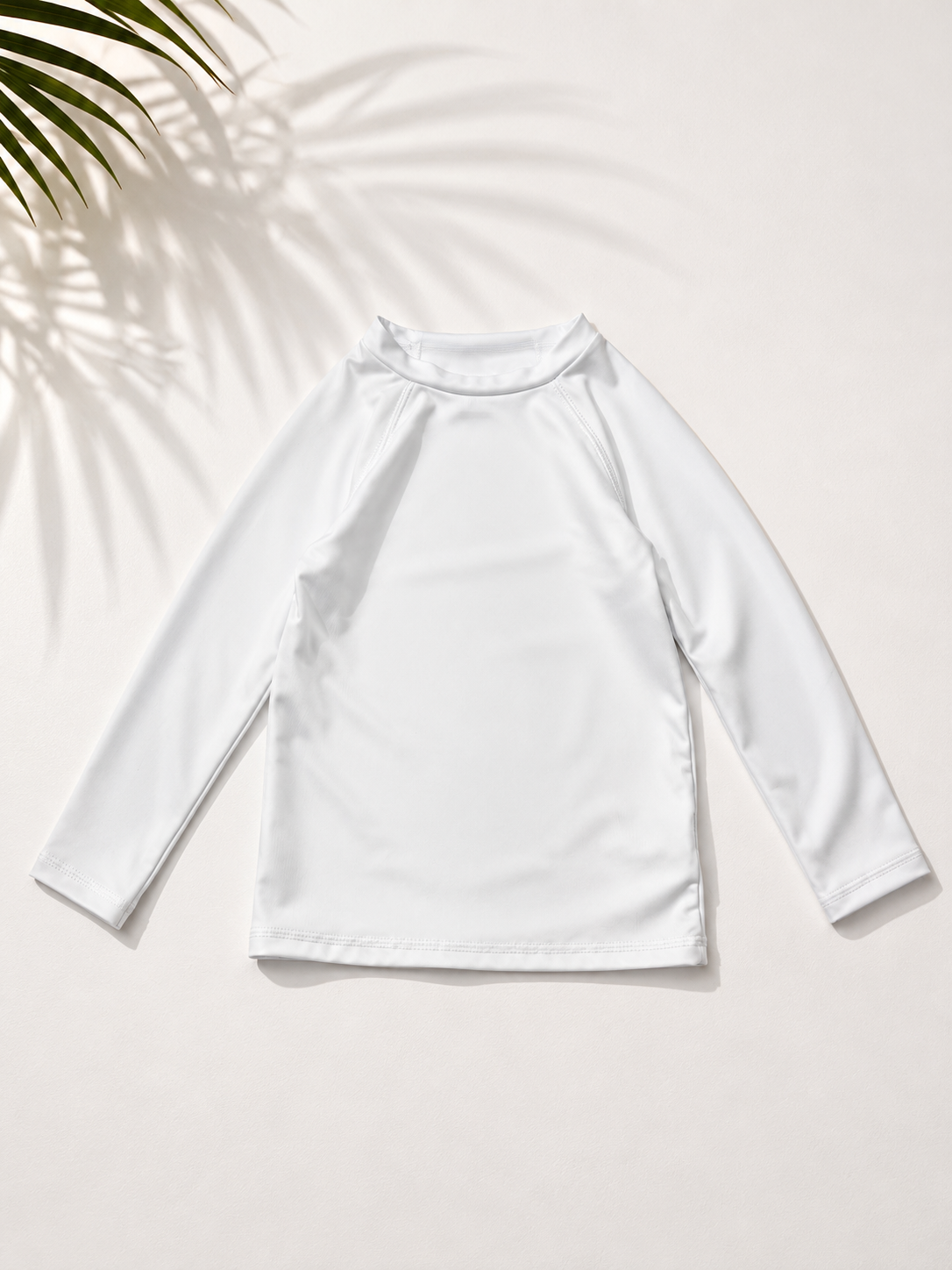 CAMISETA DE BAÑO MANGA LARGA BLANCA INFANTIL | CAT & JACK | TALLA 3T