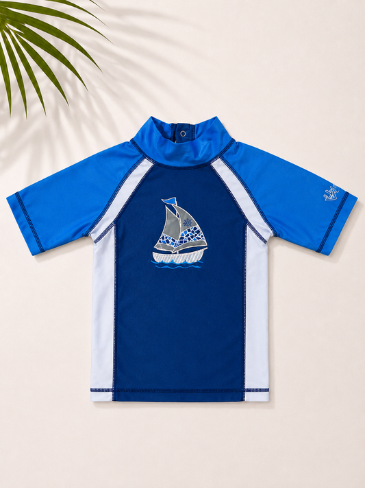 CAMISETA DE BAÑO PARA NIÑO | UV SKINZ | TALLA 2T