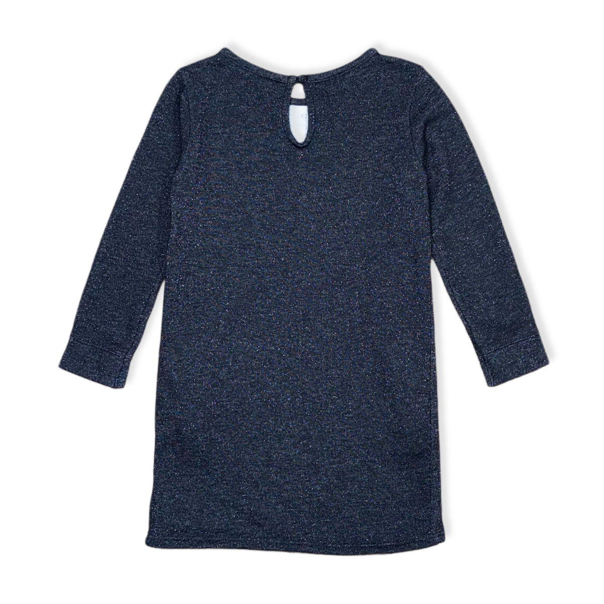 Vestido gris con brillo Old Navy, talla 4T, foto 2