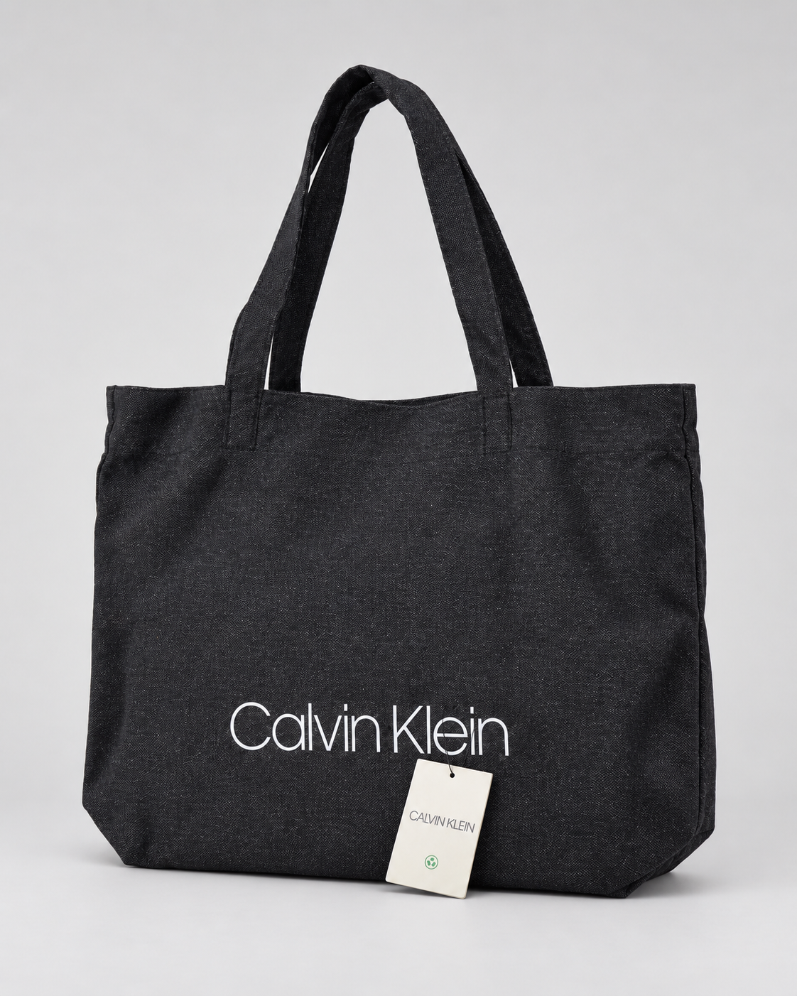 BOLSO TOTE NEGRO CON LOGO | CALVIN KLEIN