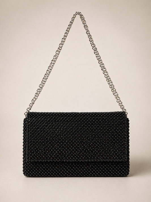 CLUTCH NEGRO CON CADENA | I.N.C. INTERNATIONAL CONCEPTS