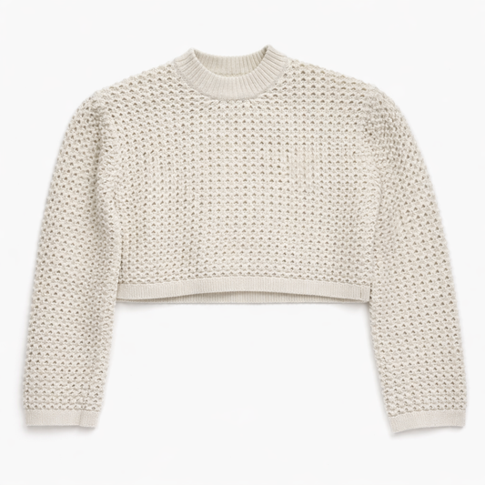 TOP CROCHET MANGA LARGA | H&M | TALLA S