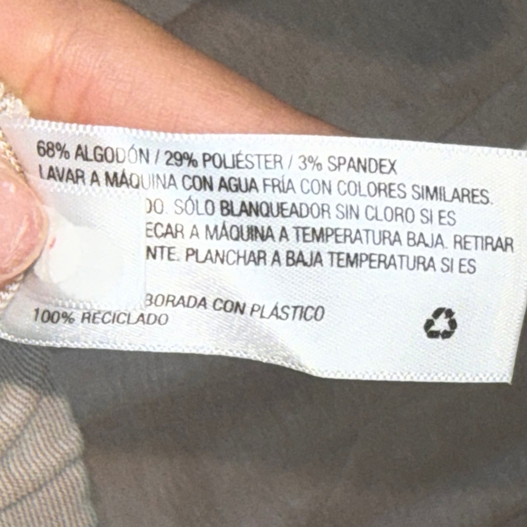 Pantalón jogger gris con cintura elástica para mujer A New Day talla S, foto 4