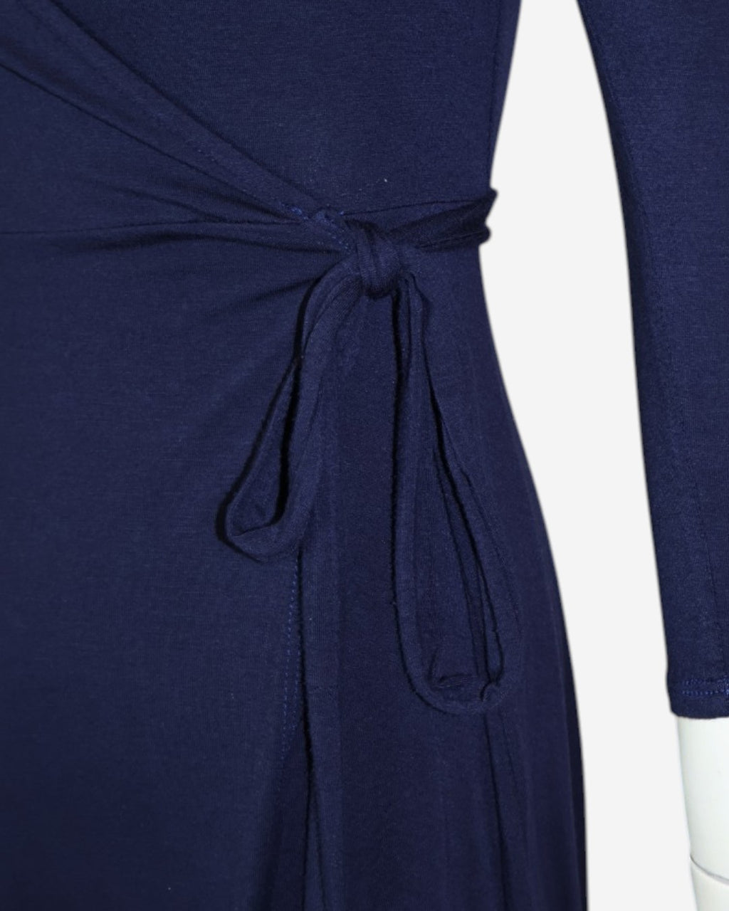 Vestido cruzado azul marino Lulus, talla XS, foto 7