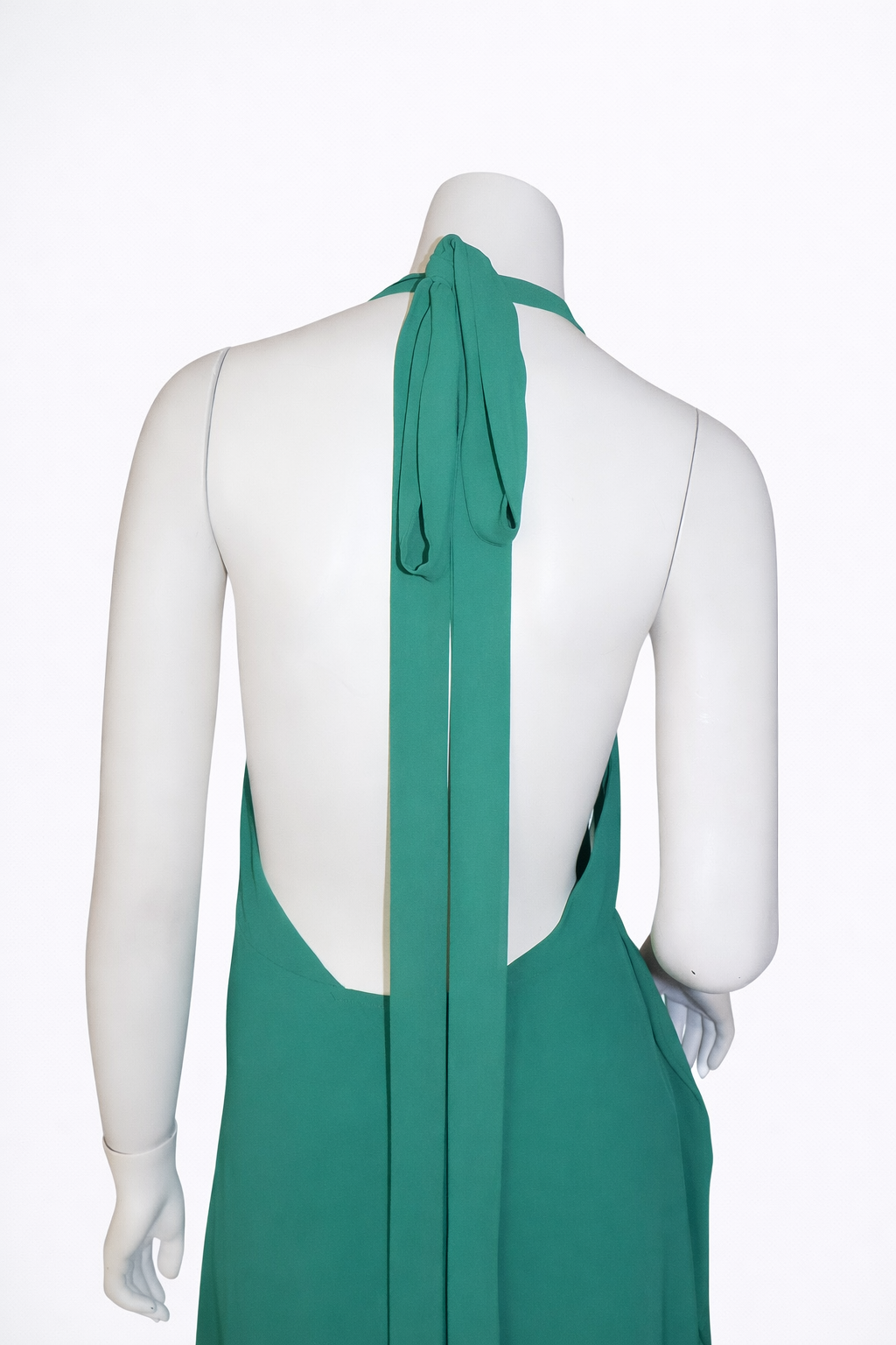 NUEVO CON ETIQUETA | VESTIDO HALTER VERDE FLUIDO | LULUS | TALLA S