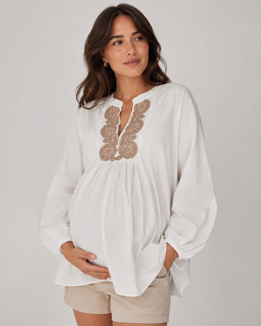 BLUSA DE MATERNIDAD | THREE SEASONS | S