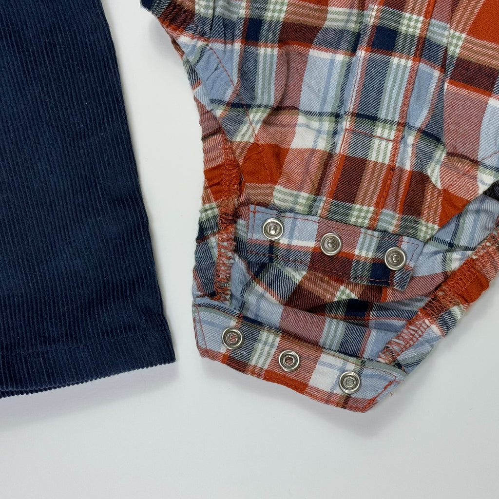 Conjunto de camisa y pantalón para bebé Carter's talla 9 meses, foto 6