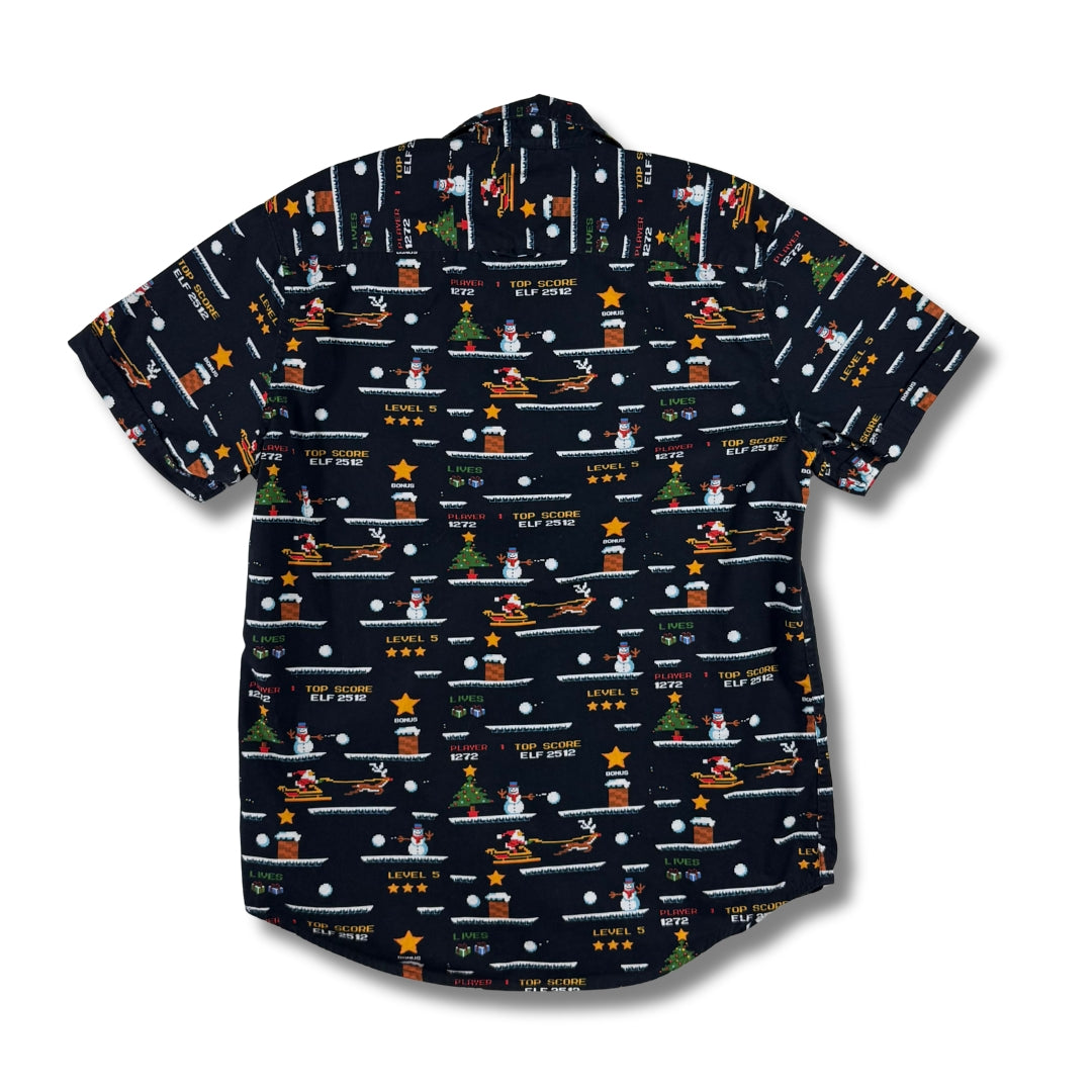 Camisa navideña retro Denim & Flower, talla S, foto 5