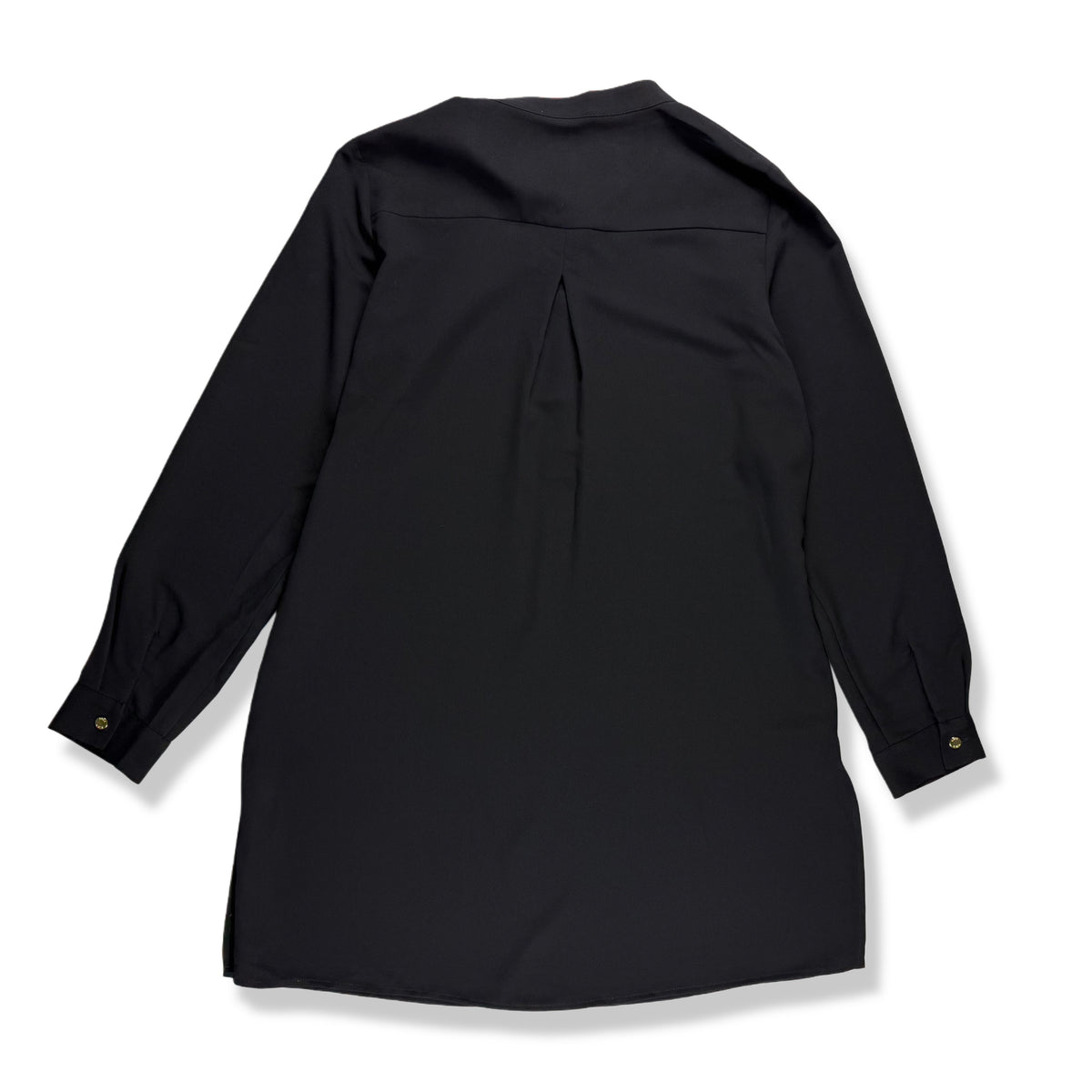 Blusa negra larga Anne Klein, talla S, foto 5