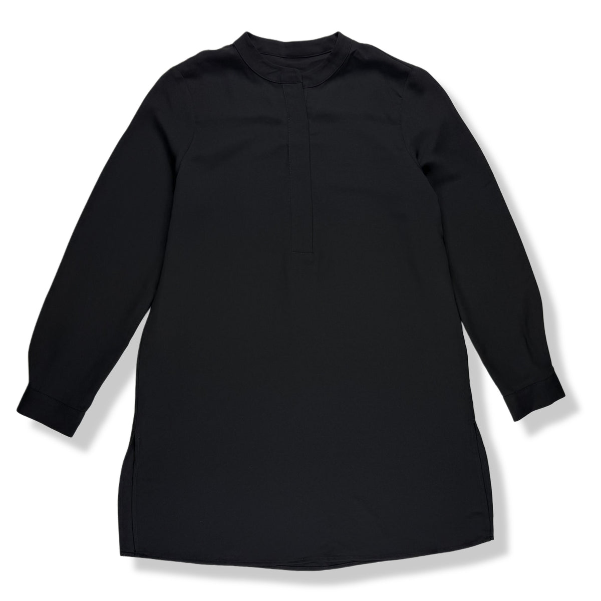 Blusa negra larga Anne Klein, talla S, foto 6