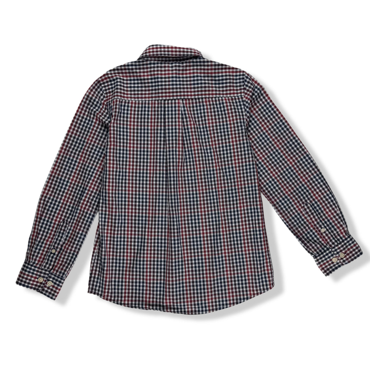 Camisa de cuadros de mangas largas para niño U.S. Polo Assn. talla L (10/12), foto 4