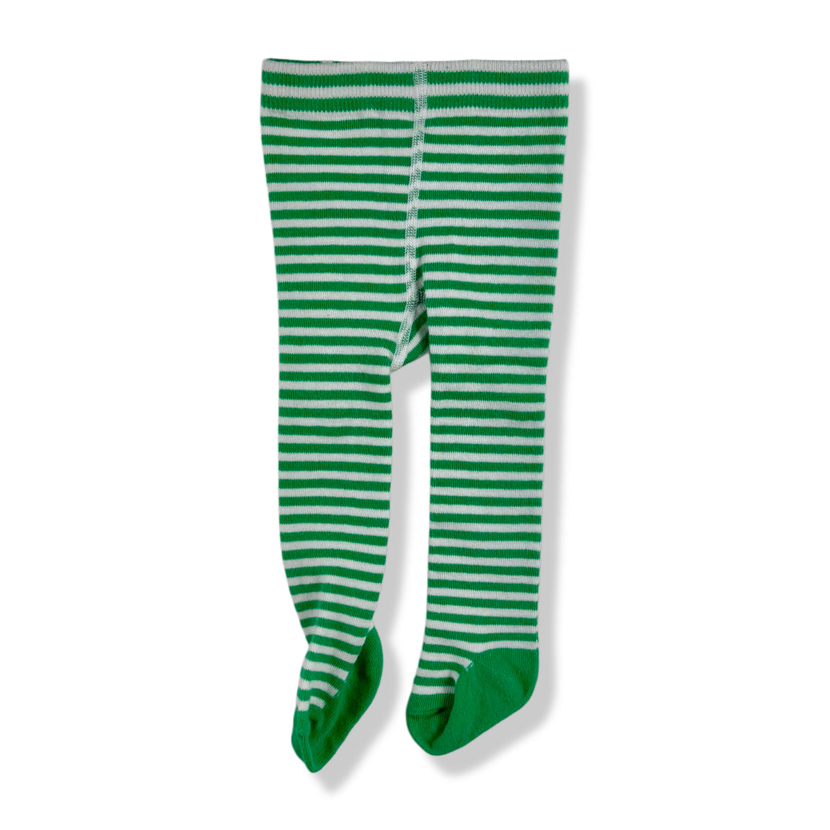 Leggings a rayas verdes Carter's, talla 6-9 meses, foto 2