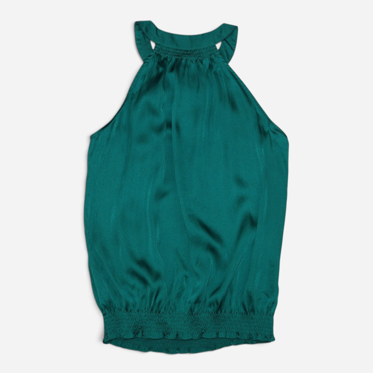 Blusa verde con cuello halter para mujer A.N.A talla S, foto 3