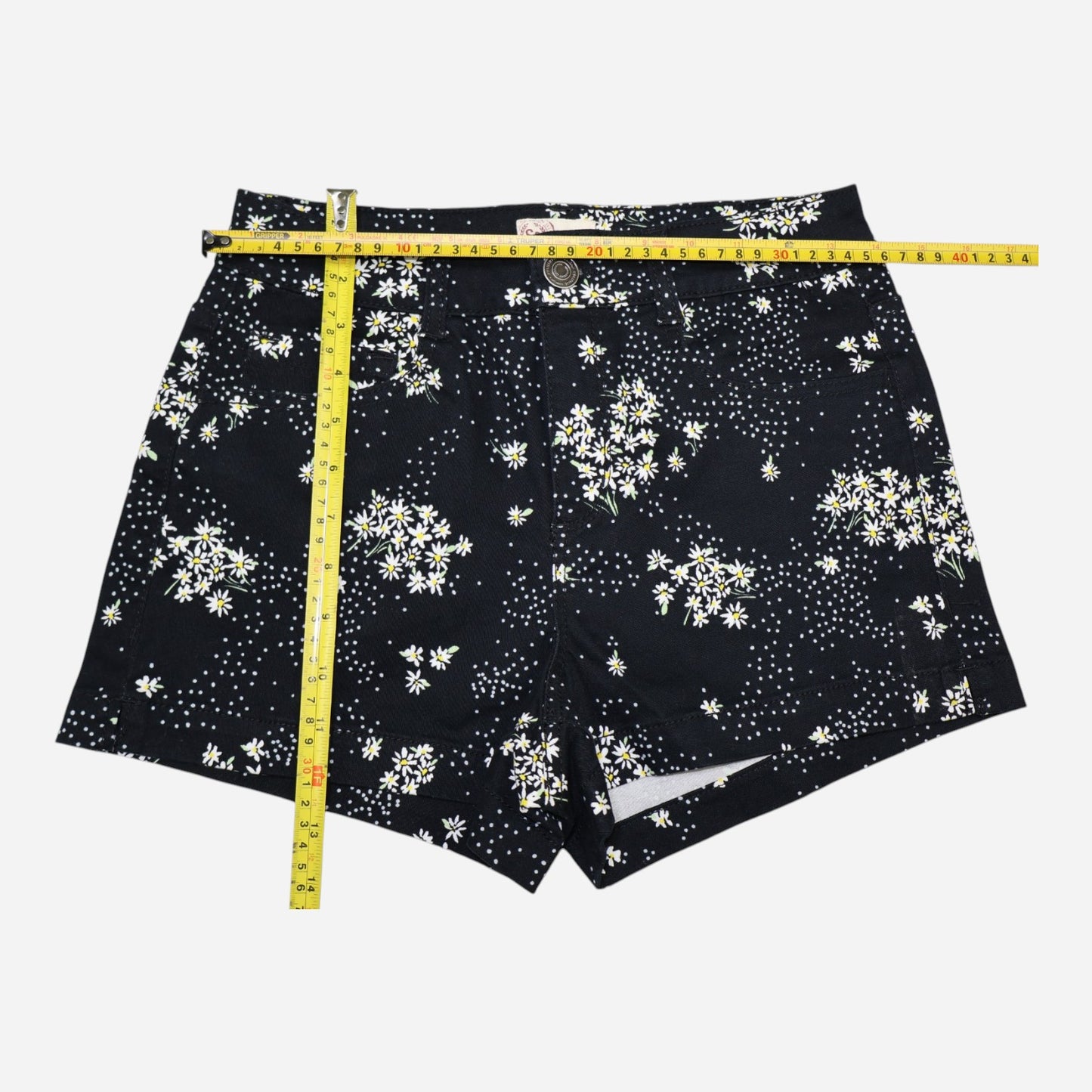 SHORTS CON ESTAMPADO DE MARGARITAS PARA ADOLESCENTES | SO | TALLA 9 (JUNIOR)