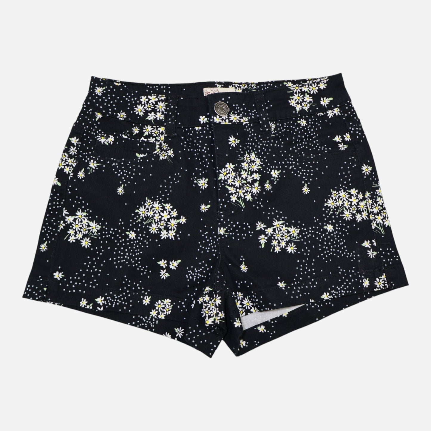 SHORTS CON ESTAMPADO DE MARGARITAS PARA ADOLESCENTES | SO | TALLA 9 (JUNIOR)