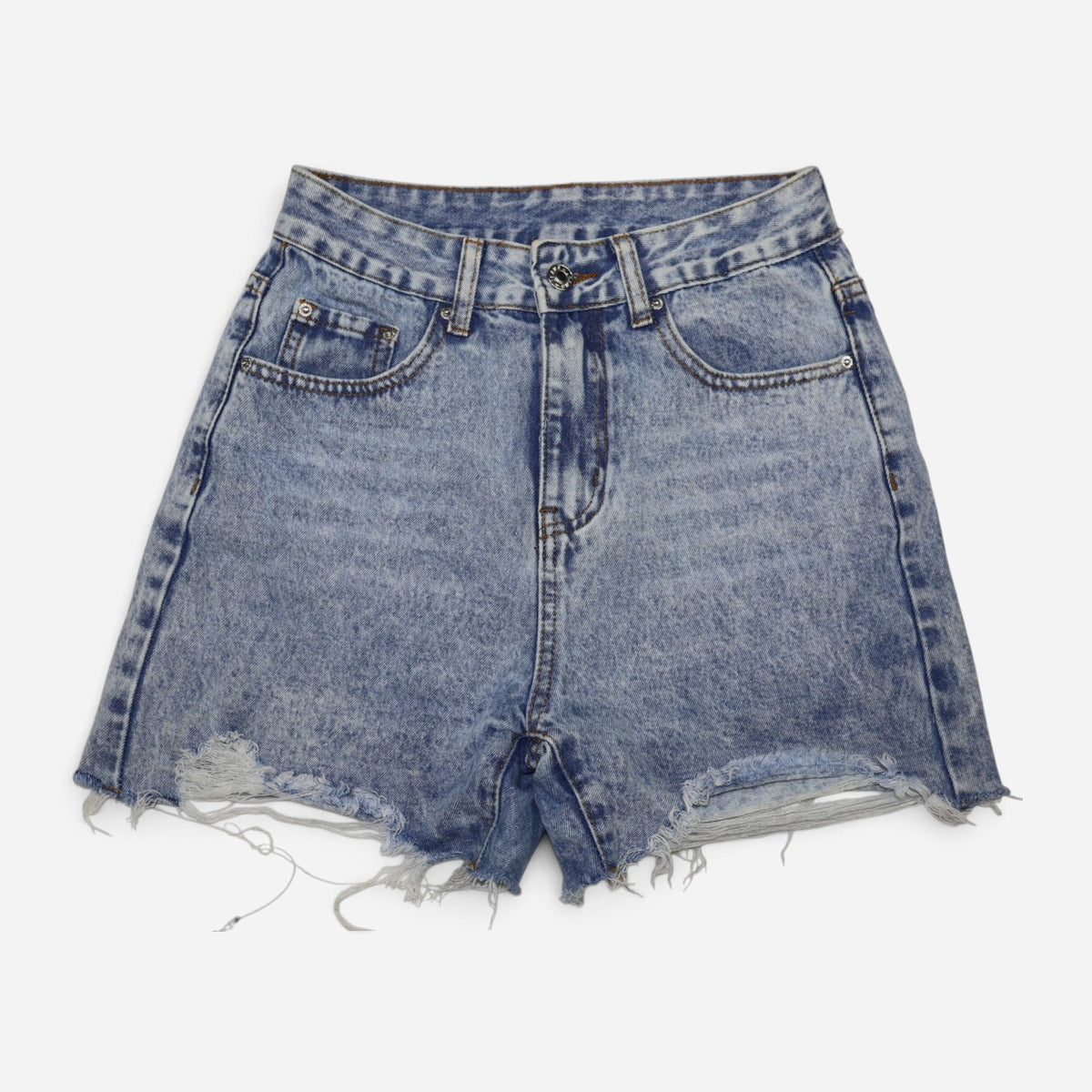 SHORT JEAN DE TIRO ALTO | TALLA XS