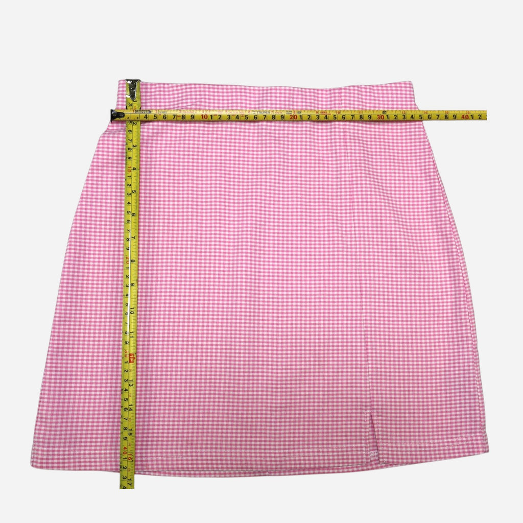 FALDA MINI DE CUADROS VICHY | TOPSHOP | TALLA 6 (S)