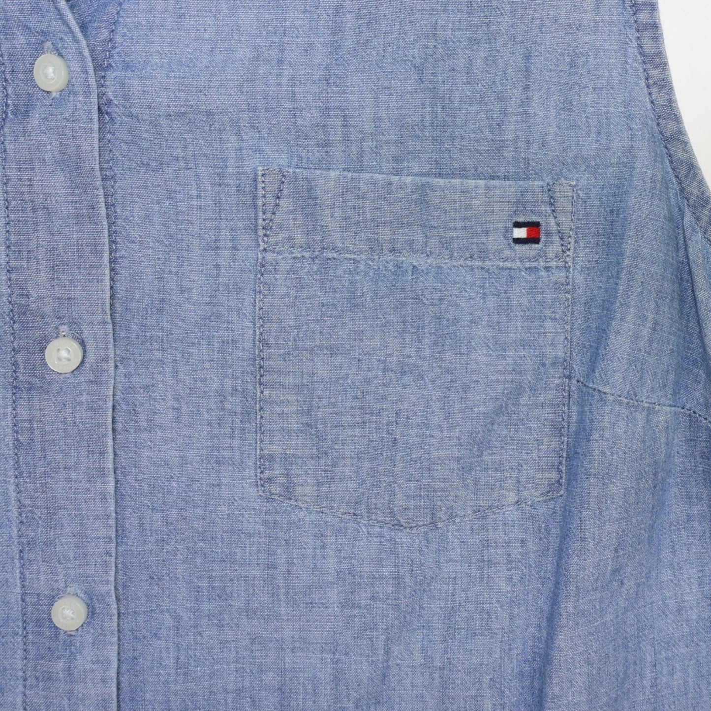 CAMISA SIN MANGAS TIPO DENIM | TOMMY HILFIGER | TALLA S