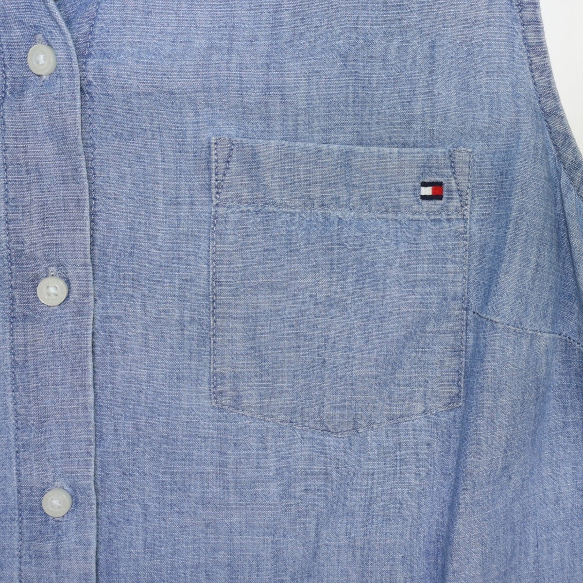 CAMISA SIN MANGAS TIPO DENIM | TOMMY HILFIGER | TALLA S