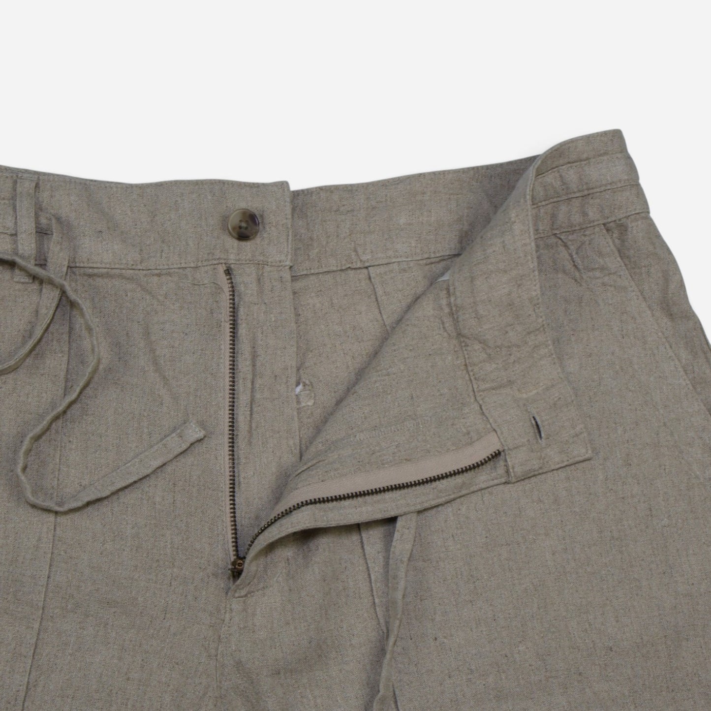 SHORT DE LINO CON LAZO Y BOLSILLOS | UNIVERSAL THREAD | TALLA 16 (XL)