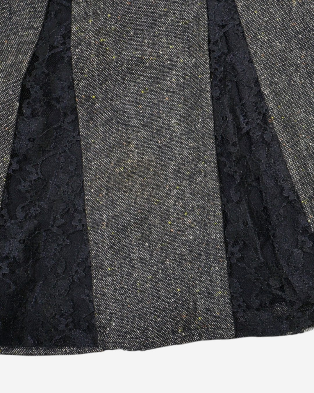 Falda de tweed gris Worthington, talla 10, foto 5