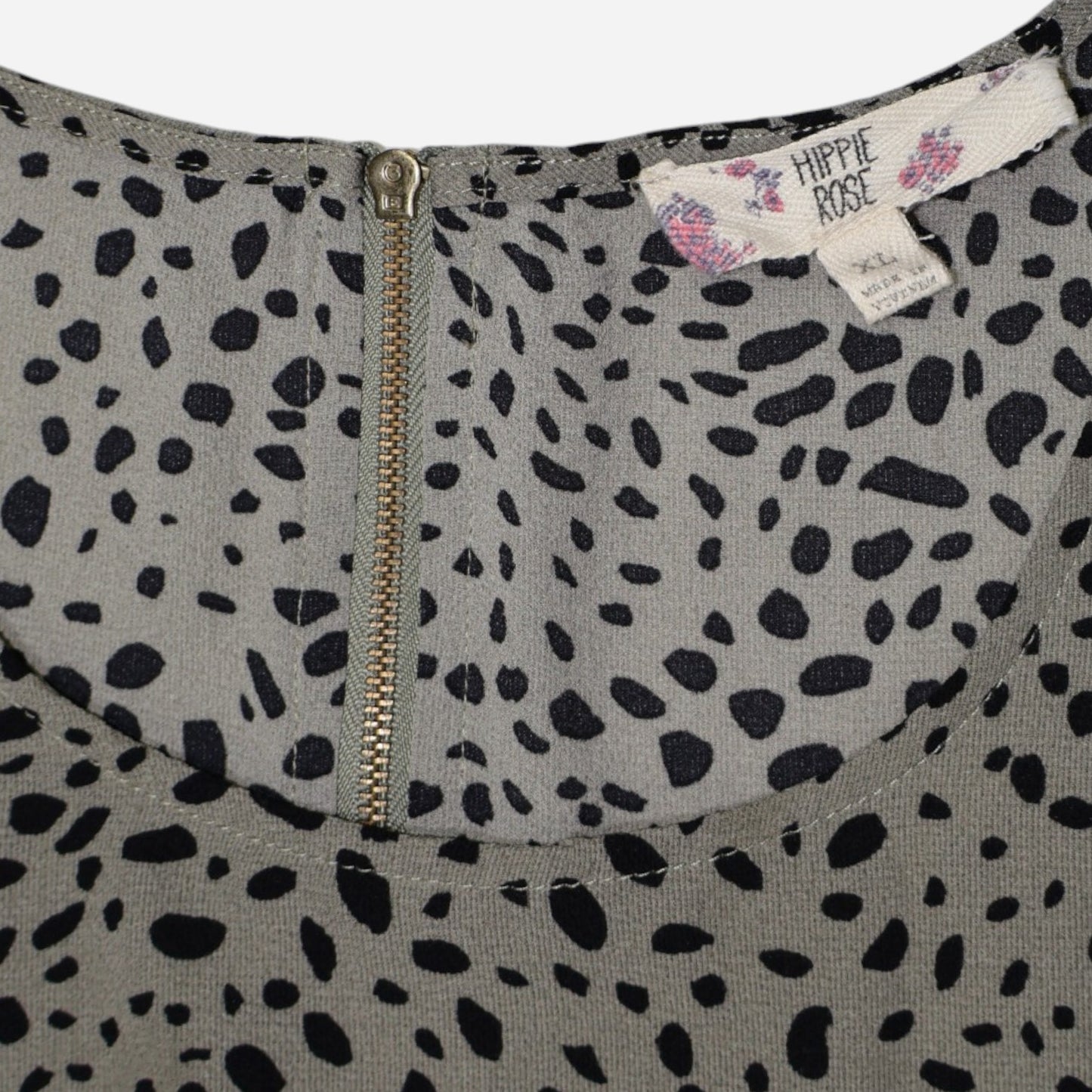 BLUSA CON ESTAMPADO DE ANIMAL PRINT | HIPPIE ROSE | TALLA XL