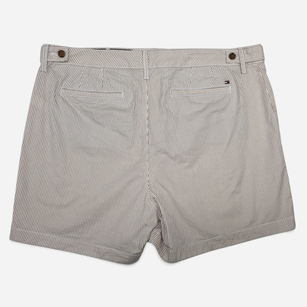 SHORT CLÁSICO DE RAYAS CON STRETCH | TOMMY HILFIGER | TALLA 16 (XL)