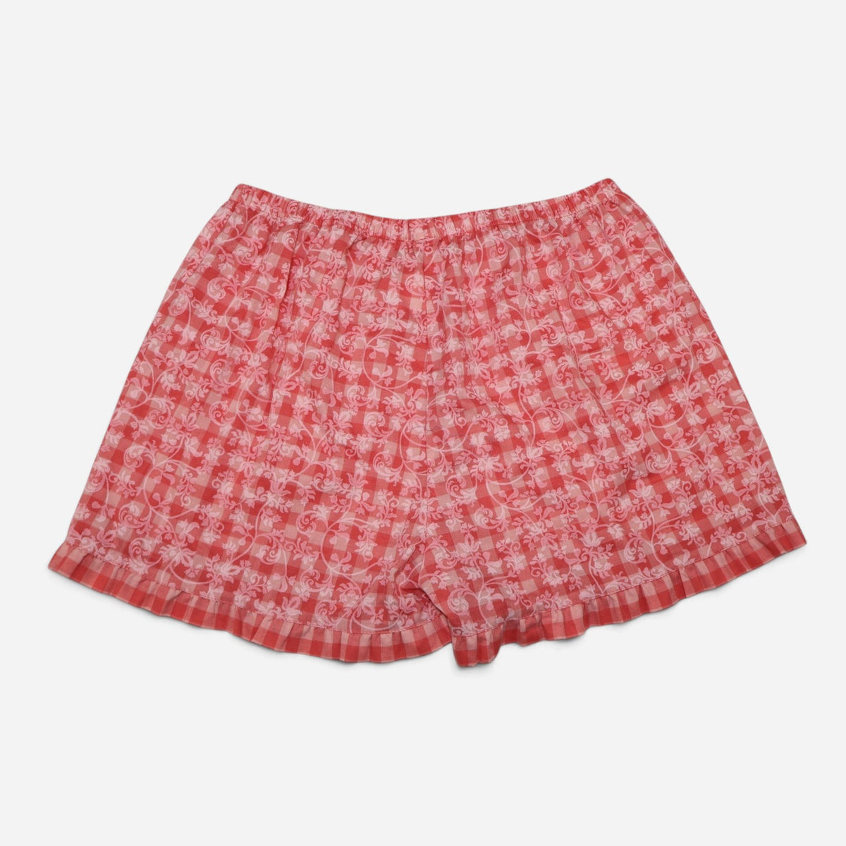 SHORTS PARA NIÑA CON ESTAMPADO DE CUADROS | AMERICAN GIRL | TALLA XL (18/20)